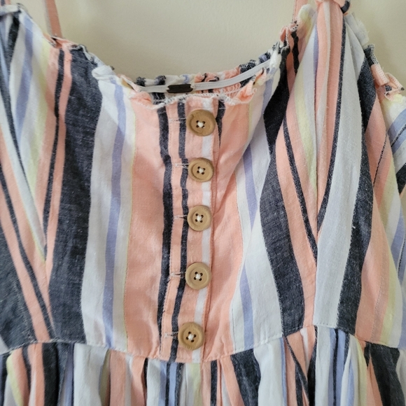 Free People Lilah Striped Boho Maxi Dress - Picture 6 of 14